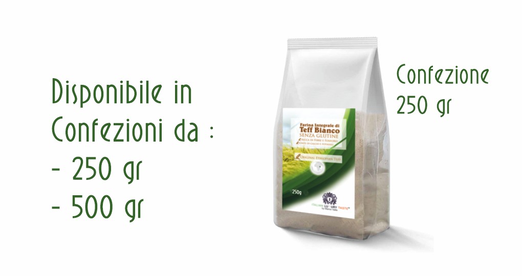 farina di teff bianco
